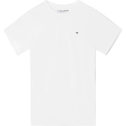 T-shirt met mini logo Silbon
