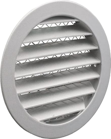Weha Schoepenrooster inbouw, aansluitdiameter Ø150mm, aluminium