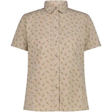 Vrouwelijke elastische bloemetjesblouse CMP