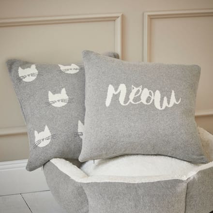 LOBERON Kussenhoes set van 2 Solviana grijs/crème