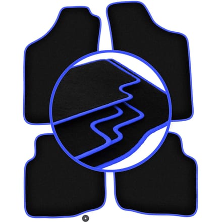 CARLUX-BLUE automatten voor: Mitsubishi L200 Triton pick-up (2001-2006)