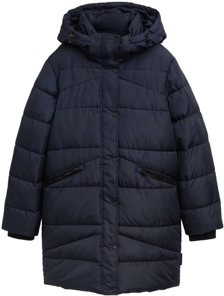 Tom Tailor Denim - Pufferjas met afneembare capuchon - Maat XS - Sky Captain Blue