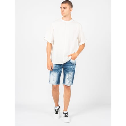 Xagon Man T-Shirt Over Mannen romig