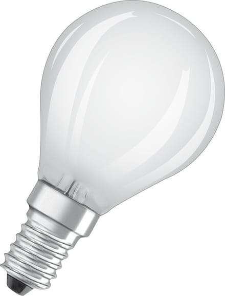 Osram LED spot LED Comfort mini-ball frosted 300lm 2.2W/927 (25W) dimmable E14