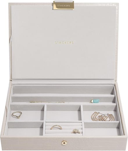 Medium Juwelenbox met Deksel - Organiseer je Sieraden