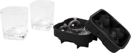 Cosy & Trendy whiskyglas set + ijsblokvorm - Set-3