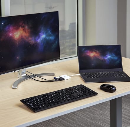 StarTech.com USB-C Aan 4K HDMI Multifunction AV / multimedia paneel with Stroom Delivery and USB-A Port