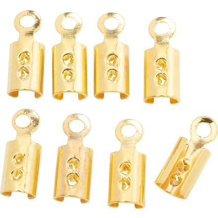 Verbindingsdop, 8x3mm, 8 stuks - verguld