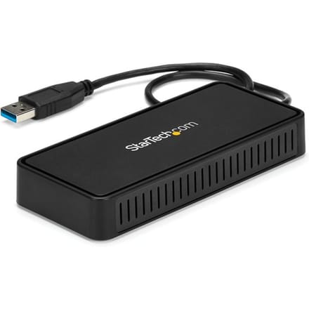 StarTech USB naar dual DisplayPort dock 4K - GbE - USB 3.0