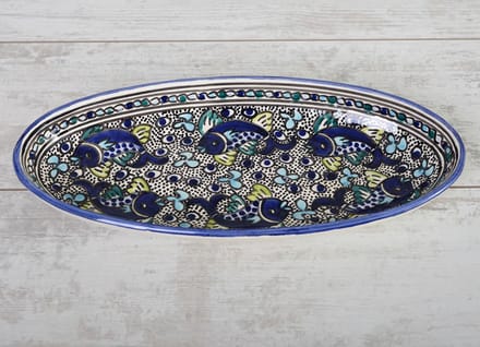 Ovale schaal Poisson 40 cm | OS.AD.40 | Dishes & Deco