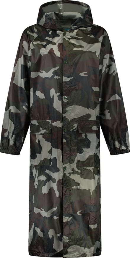 JC Blue Trenchcoat – Camouflage – Regenjas dames – Regenjas Heren - waterdicht - Maat M