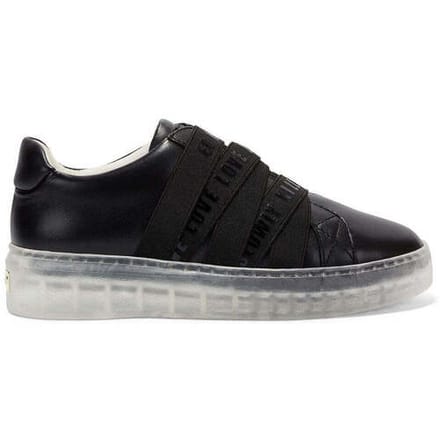 Lage Sneakers Ed Hardy Overlap Low Top Black