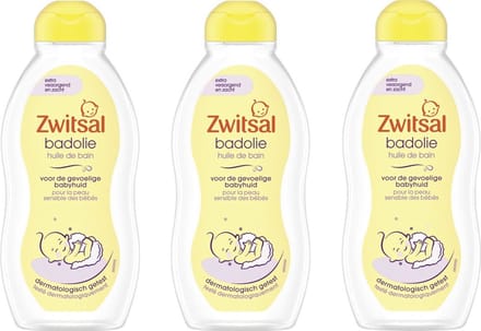 Zwitsal Badolie - Voordeelverpakking 3 x 200 ml