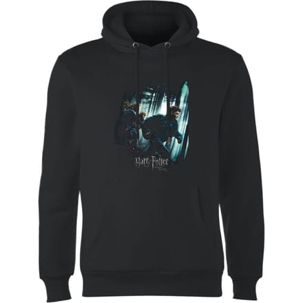 Harry Potter Deathly Hallows Part 1 Hoodie - Black - S