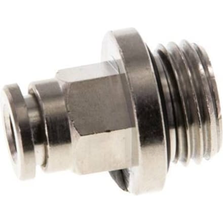 5mm x G1/4'' Messing Insteekfitting Buitendraad NBR [2 Stuks]