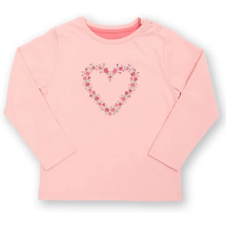 Meisjes-T-shirt met lange mouwen Kite Rosey Love
