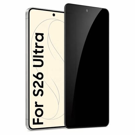 Screenprotector Privacy - Gehard Glas 9H Geschikt voor Samsung Galaxy S26 Ultra – Anti-kras - 1-Pack Tempered Glas