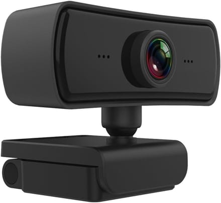 2K Autofocus Webcam - Computer Camera - Videobellen - 3D Ruisonderdrukking - 1920x1080 - Zwart