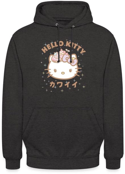 Hello Kitty Kawaii Stijlen Met Sterren Hoodie Unisex