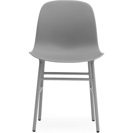 Normann Copenhagen - Form stoel met metalen frame - grijs - 4 - 6 Wochen