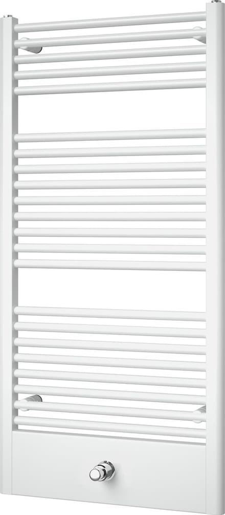Plieger Lucca Designradiator – Handdoekradiator – 77.5 cm x 60 cm – 415 Watt – Wit