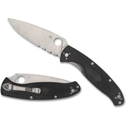 Spyderco resilience lightweight black 8c