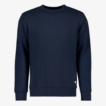 Produkt heren sweater donkerblauw - Maat M