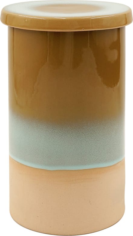 BePureHome Packet Opbergpot - Keramiek - Caramel - 21x12x12