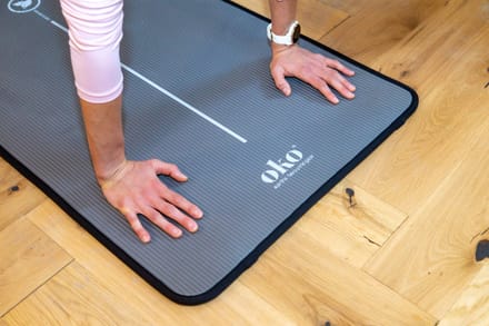 Set van 10 verantwoorde yogamatten
