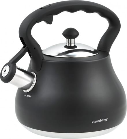 Klausberg KB-7446  fluitketel - 2,7L - rvs - alle warmtebronnen