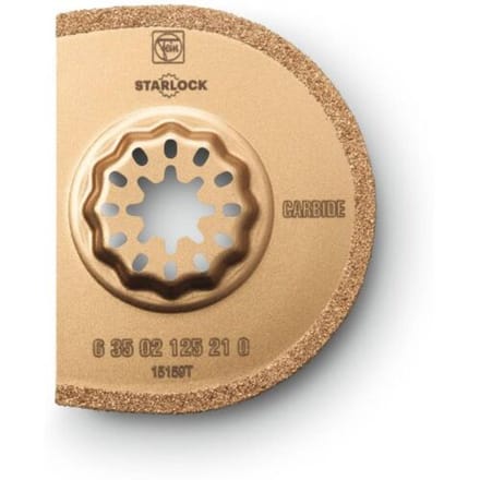 Fein 63502125210 63502125210 Segmentzaagblad Hardmetaal 1.2 mm 75 mm 1 stuk(s)
