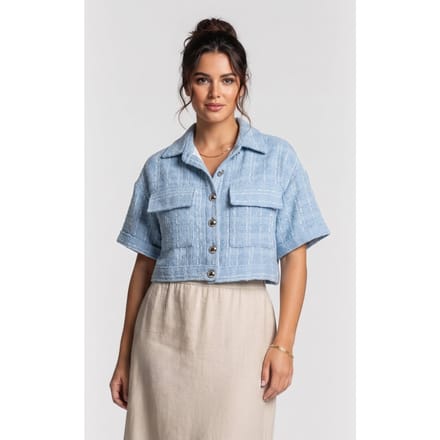 IRO Paris Zilan Jacket Blue Taglia: 36 | Giacche corte Outlet | Donna | Blu