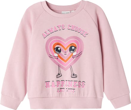 NAME IT NMFVENUS LS NREG SWEAT BRU Meisjes Trui - Maat 92
