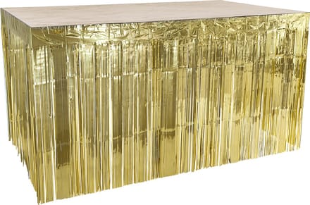 Boland - Tafelrok Metallic goud - -