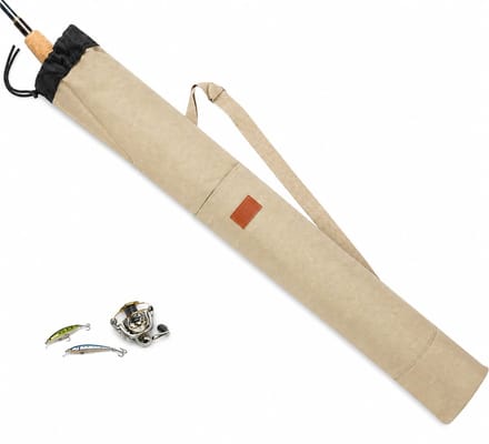 VHV - Hengeltas - visparaplu tas van canvas - verstevigd en draagbaar - voor visspullen, hengels en outdoor