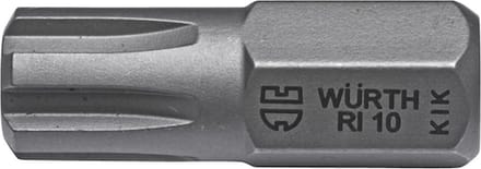 Wurth - Bit TX dop 10 mm - TX-dop x 5 st -