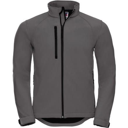 Russell Heren waterbestendig & winddicht Softshell-jasje (Titanium)