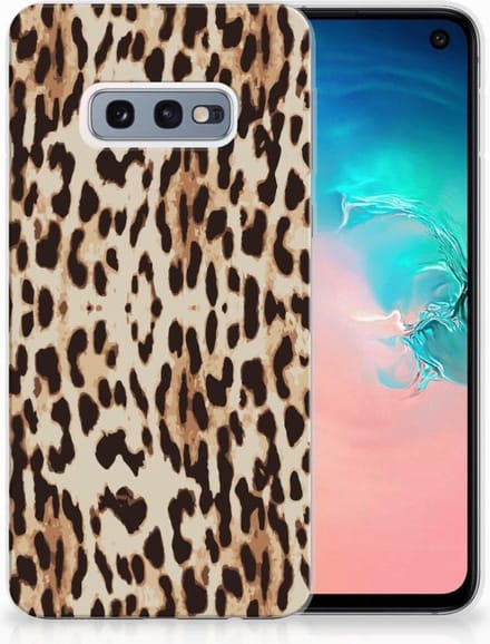 Samsung Galaxy S10e TPU Hoesje Leopard