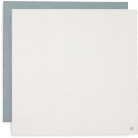 Jollein Hydrofiele Doek Large 115x115cm Sea Green/Ivory (2pack)