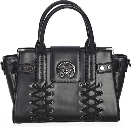 Banned Through the Darkness Handtas zwart - Polyester - Gothic, Rock wear
