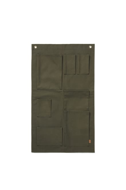 Ferm Living - Bark Garden Wall Storage - groen