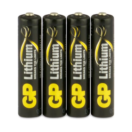 GP Batteries Lithium Primary AAA - 4 Wegwerpbatterij Alkaline