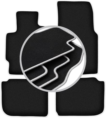 CARLUX-SILVER automatten voor: Honda CR-V I SUV (1995-2001)