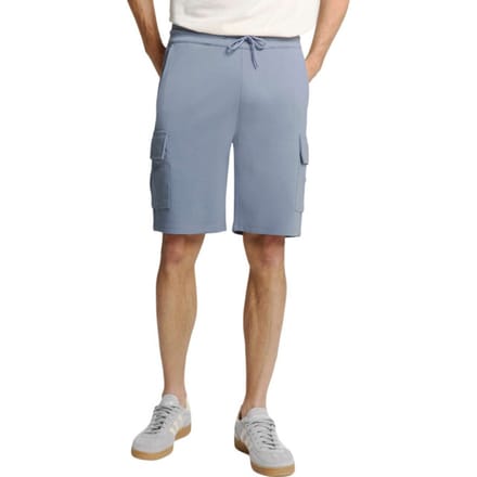 No Excess Short cargo jersey washed blue