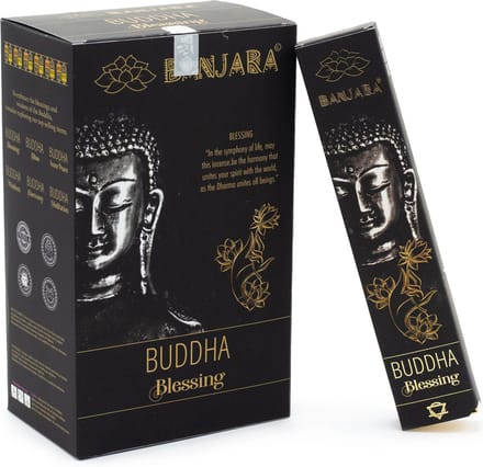 Banjara - Buddha Blessing - lotus - wierook - geurstokjes - doos 12 stuks