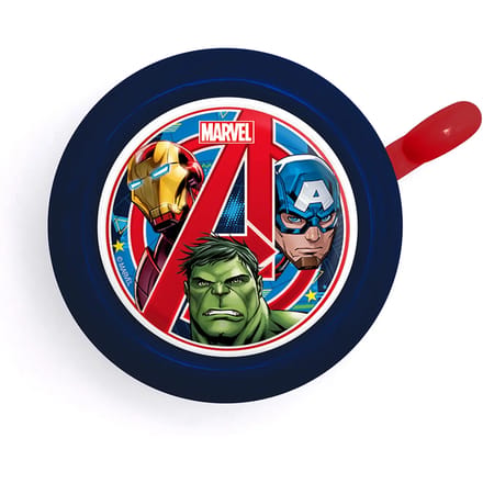 Marvel Avengers Fietsbel Donkerblauw/rood 55 Mm