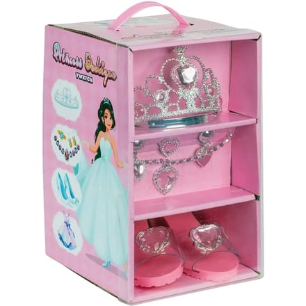 Bordspellen set schoenen diadeem sieraden WDK Partner