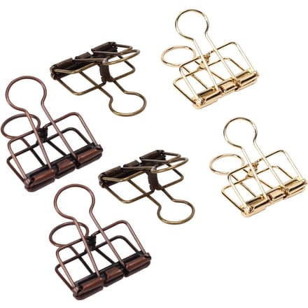 90 stuks Binderclips 32 mm Holle Sterke Klemkracht Metalen Kleine Binderclips voor Kantoordocumenten black
