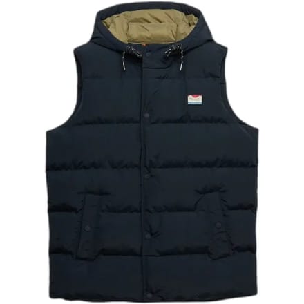 Superdry - Everest Bodywarmer Met Capuchon - Heren - Gilets
