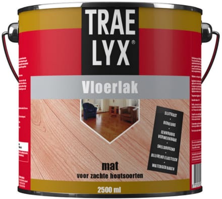 Trae-Lyx Vloerlak - Mat - 2,5 ltr
